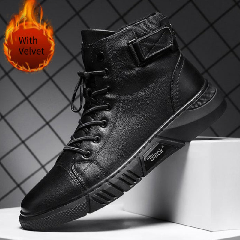 Høye Snøresko: Eleganse og Holdbarhet