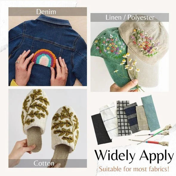 Többfunkciós tűkészlet varrási munkáihoz