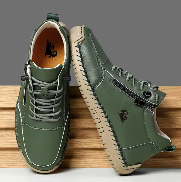 VogaDeck Zip – Ténis Confortáveis & Apoio Ortopédico