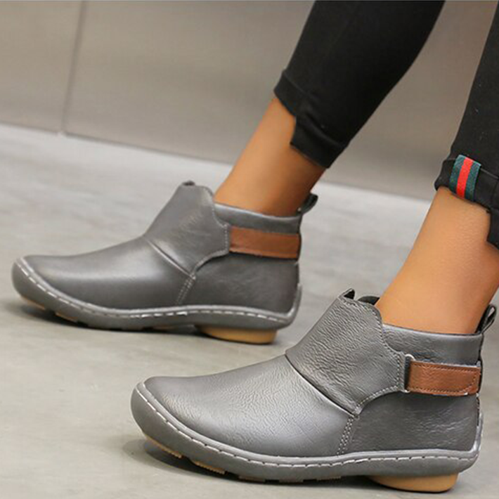 Höstskor i läder: elegans och komfort för säsongen