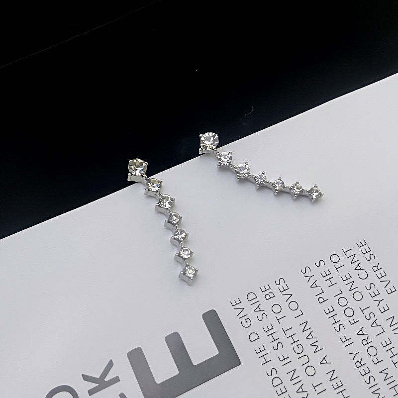 Seven Star Diamond Earrings