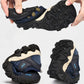 Orthopedic hiking shoes with quick-dry feature