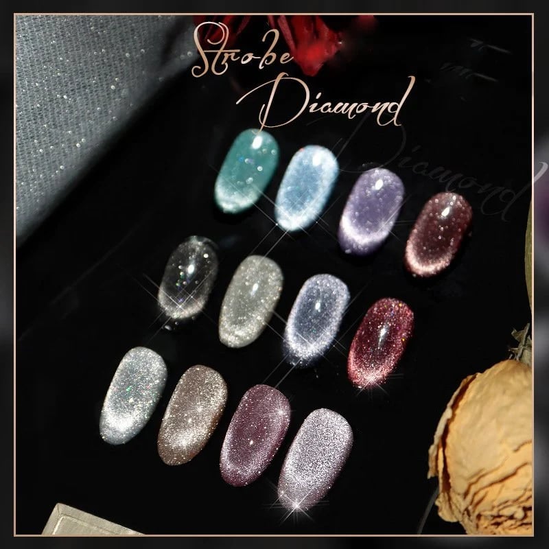 Kit de vernis Laser Diamond : Brillance intense et éclat glamour