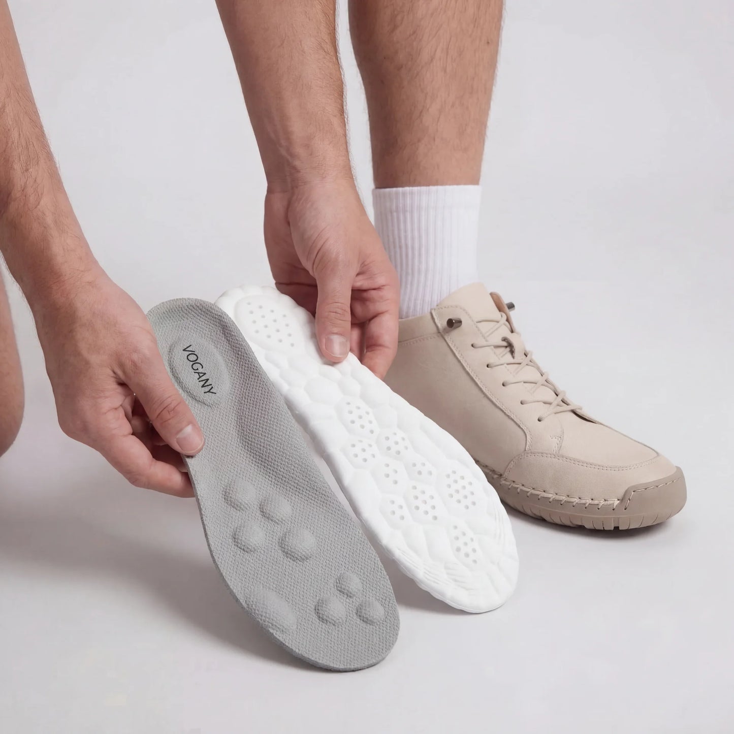 VogaDeck Zip – Ténis Confortáveis & Apoio Ortopédico 