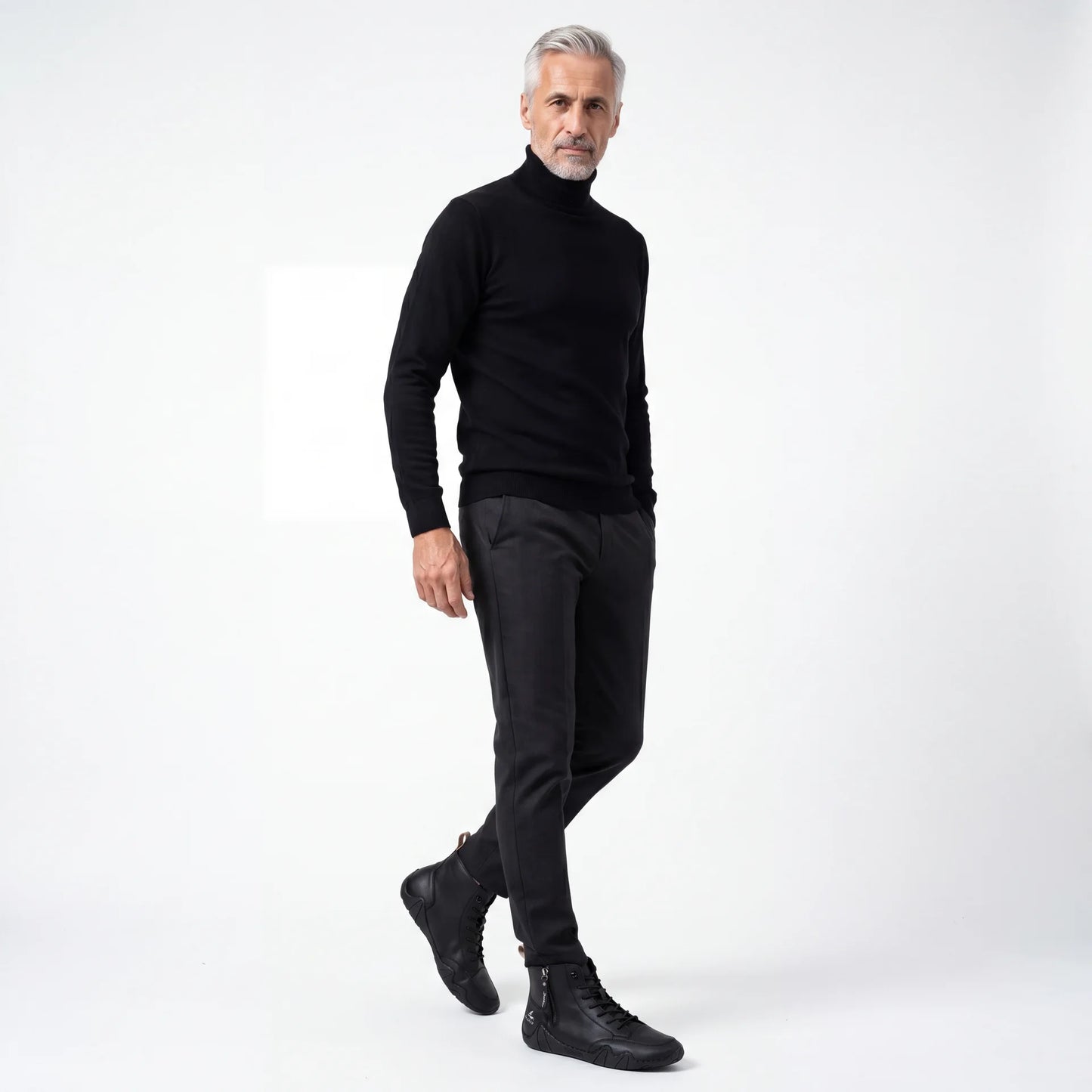 VogSalkin - Calçado com fecho éclair resistente e durável 